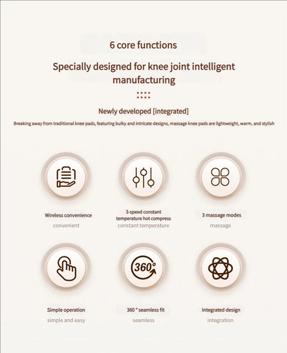 Jinkairui Heated Knee Massager